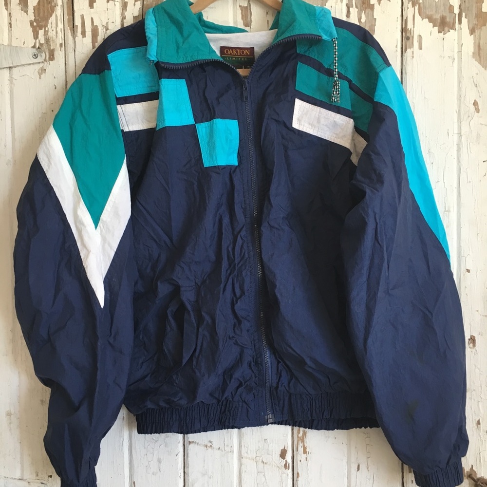 Retro windbreaker